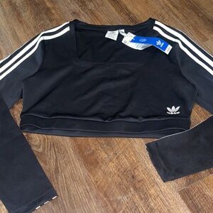 Womens adidas crop top